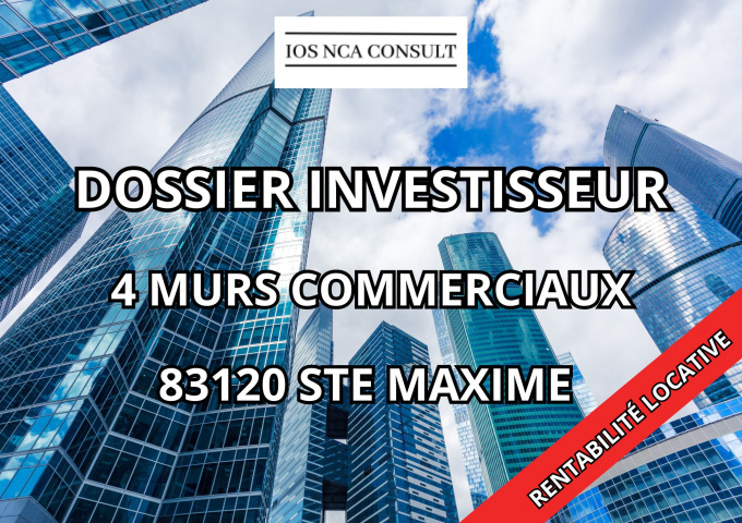 Vente Immobilier Professionnel Murs commerciaux Sainte-Maxime (83120)